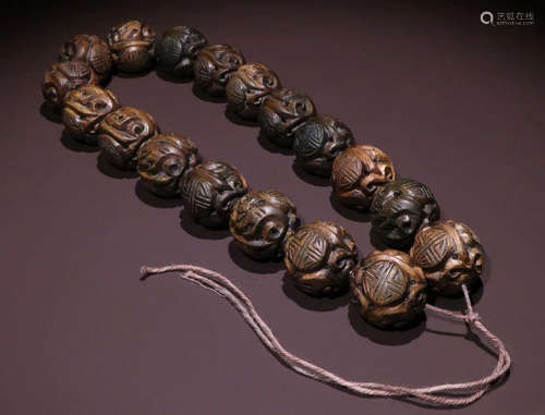 CHENXIANG WOOD STRING BRACELET