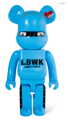 BEARBRICK/&/LBWK/Liberty/Work改裝車形象款/積木熊