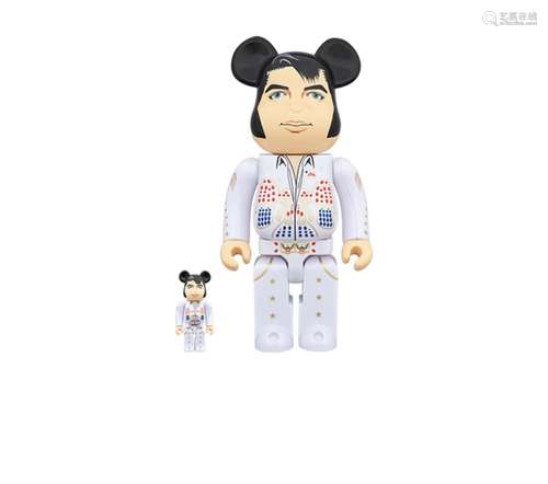 BEARBRICK/貓王/Elvis/Presley/積木熊