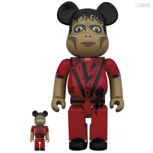 BEARBRICK/Michael/Jackson/Zombie/積木熊