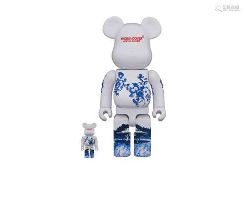 BEARBRICK/Undercover/Ceramic/UFO/陶瓷飛碟/積木熊