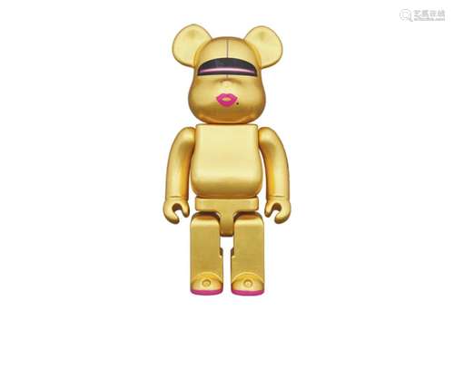 BEARBRICK/Hajime/Sorayama/空山基/2G/金色/九穀燒/積木熊