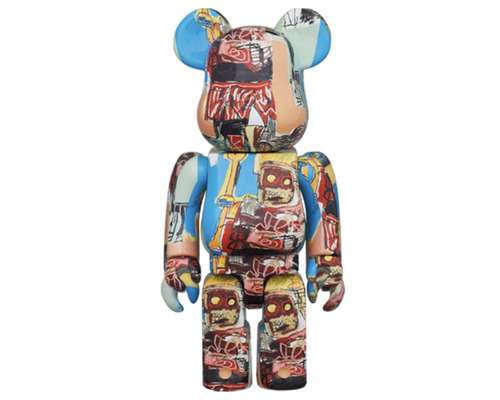 BEARBRICK/JEAN/MICHEL/BASQUIAT/巴斯奎特6代/積木熊