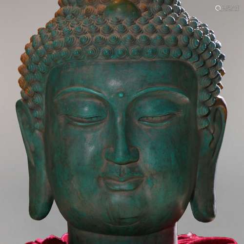 Turquoise Buddha's Head