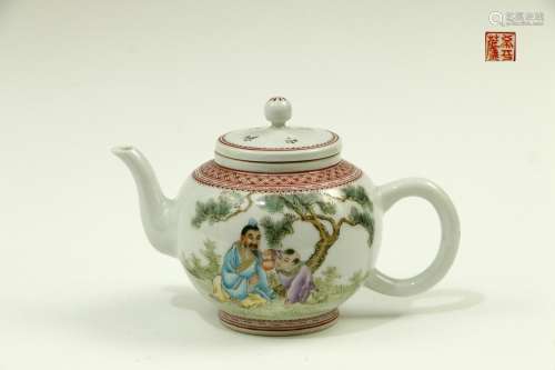 Teapot with Character Story Design  by Wang Dafan