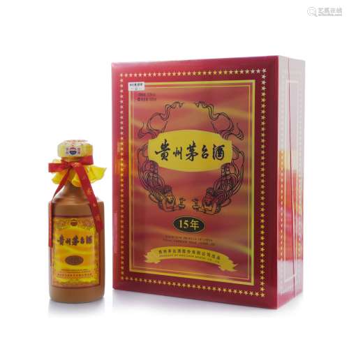2012年“15年”贵州茅台酒年份酒