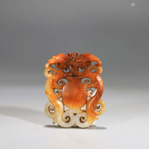 A HETIAN JADE PENDANT