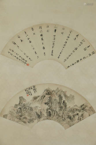 A CHINESE PAINTING SCROLL