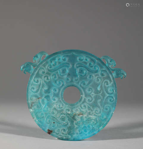 Glazed Loop of Han Dynasty