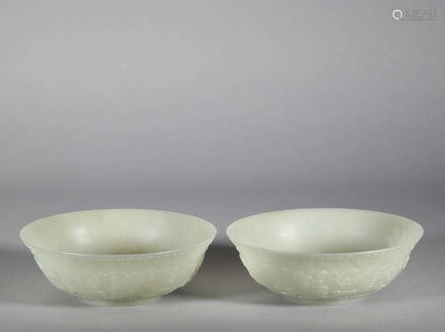 Hetian Jade Bowl in Qing Dynasty