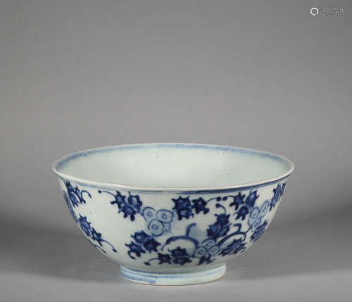 Ming Dynasty Blue and White Bowl