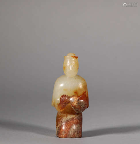 Han Dynasty Hetian Jade Servant
