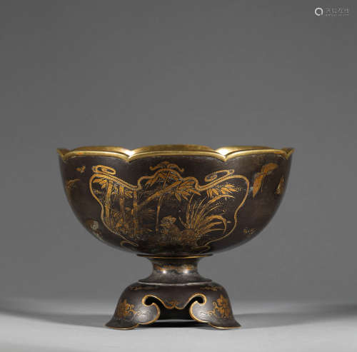 Gold Inlaying Goblet