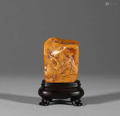 Orpiment Ornaments in Qing Dynasty
