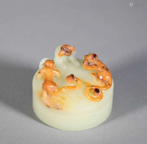 The White Jade Box of Poetry and Prose in Qing Dynasty