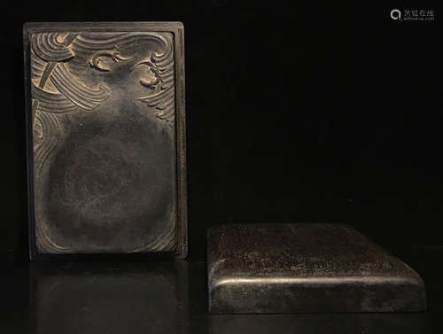 DUAN STONE CARVED INK SLAB