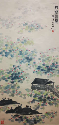 Painting 'Lotus' Qi Baishi