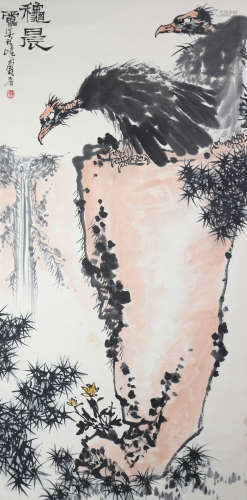 Painting 'Eagle' Pan Tianshou