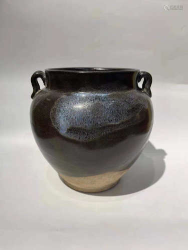 Lushan Wave Porcelain Jar
