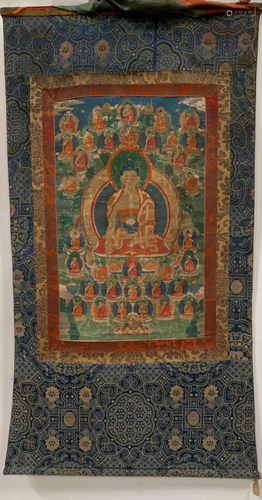 18th C Tibetan Thangka