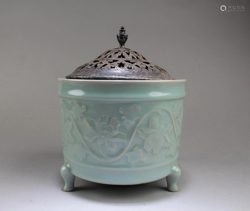 Chinese Porcelain Tripod Censer