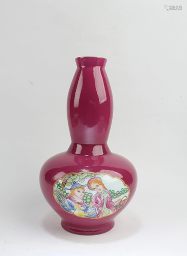 Chinese Famille Vase