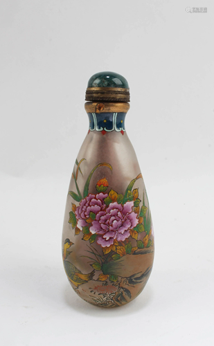 Chinese Peking Glass Snuff Bottle