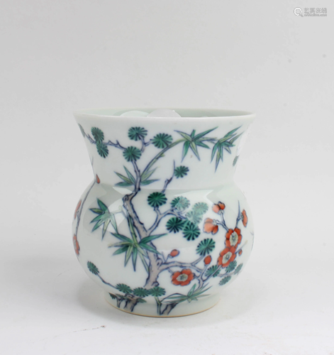 Chinese Porcelain Spitton