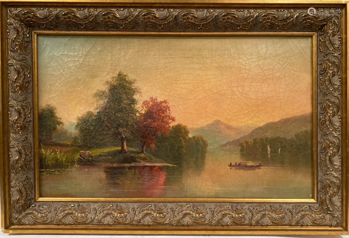 A Framed Oil Painting