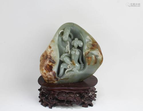 Chinese Jade Carved Ornament