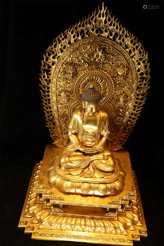 Qing buddha statue