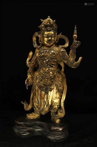 Statue of Tota Heavenly King, Qing Dynasty