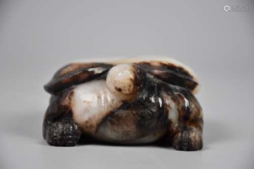 Ming Dynasty--Hetian Jade Tortoise