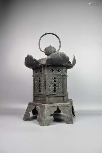 Middle and Late Qing Dynasty--Bronze Lamp