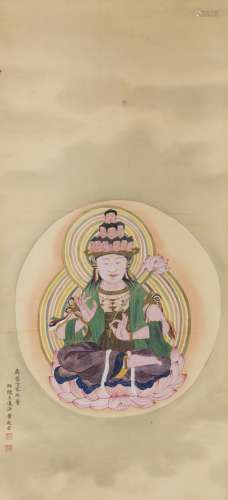 HUANG BANRUO (ATTRIBUTED TO, 1901-1968), BUDDHA