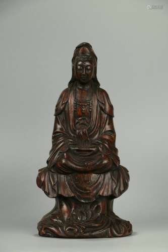 Old Eaglewood Statue of Avalokitesvara