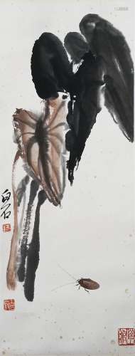Flowers and Plants  by Qi Baishi