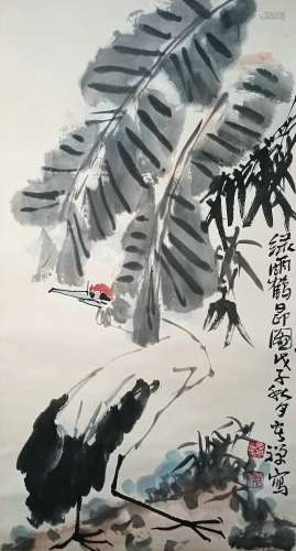 Cranes  by Li Kuchan