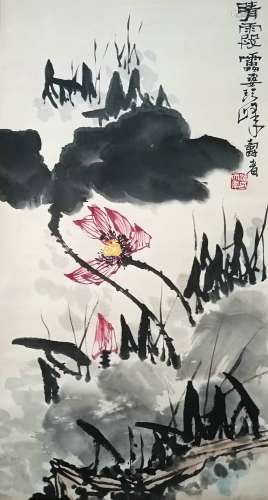 Flowers  by Pan Tianshou