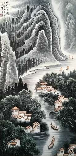 Landscape Painting  by Li Keran