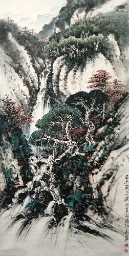 Landscape Painting  by Guan Shanyue