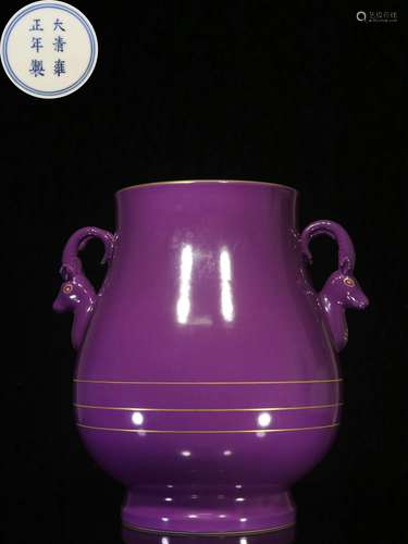 Overseas Backflow.Chinese Purple Glazed