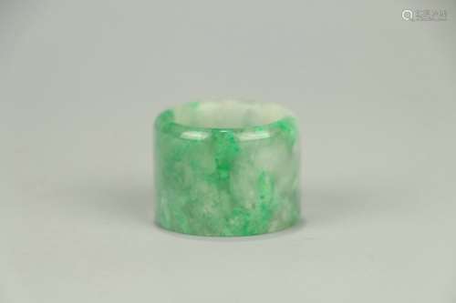 Old Collection.  Jadeite Plain Thumb Ring