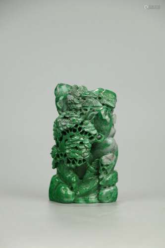 Jadeite Rockery Ornament