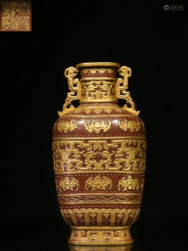 Overseas Backflow.Chinese Vase