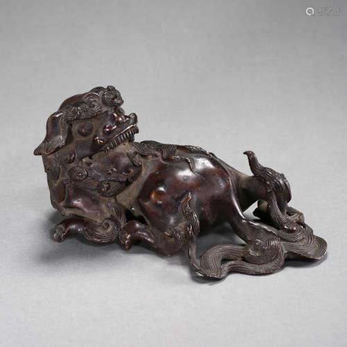 BRONZE BEAST OF QING DYNASTY, CHINA