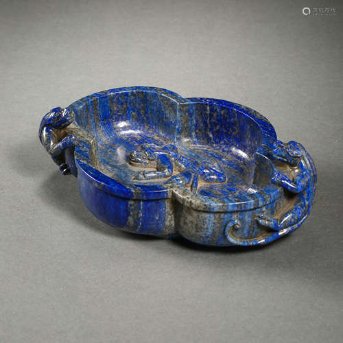 LAPIS LAZULI BRUSH WASHER IN QING DYNASTY, CHINA