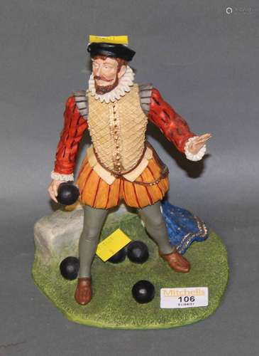 A Royal Dalton resin figure, 