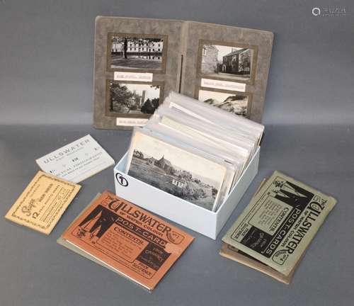 100 postcards pertaining to the Lake District to include the...