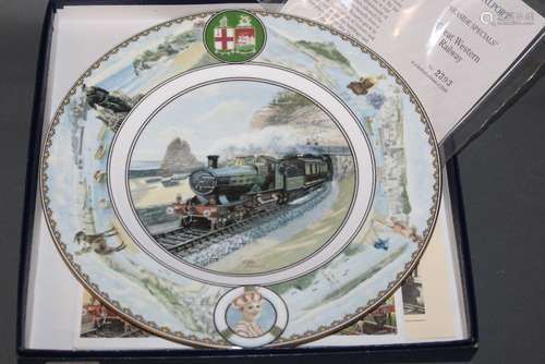 A Coalport bone china seaside specials plate - 